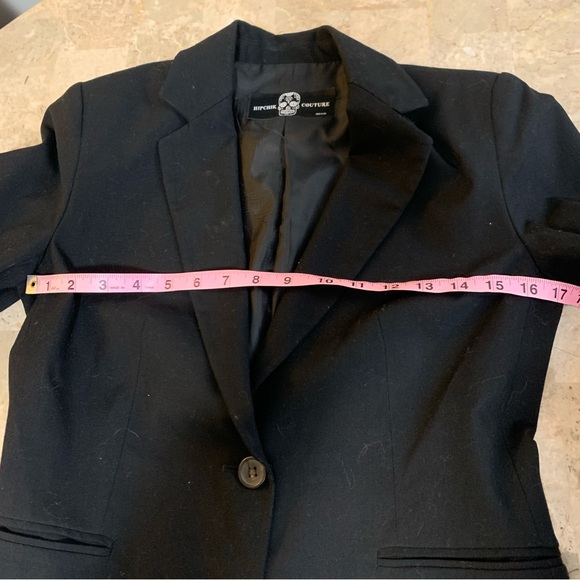 Hipchik Couture Blazer Jacket Sequin Butterfly Size XS/S Approx 2 4 17”x24” - Picture 9 of 16